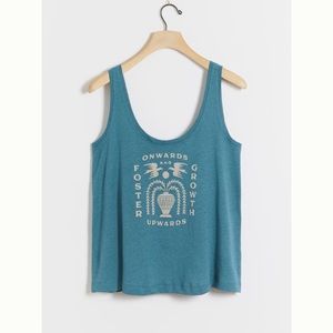Anthro Jason K. Yun Onwards Graphic Tank